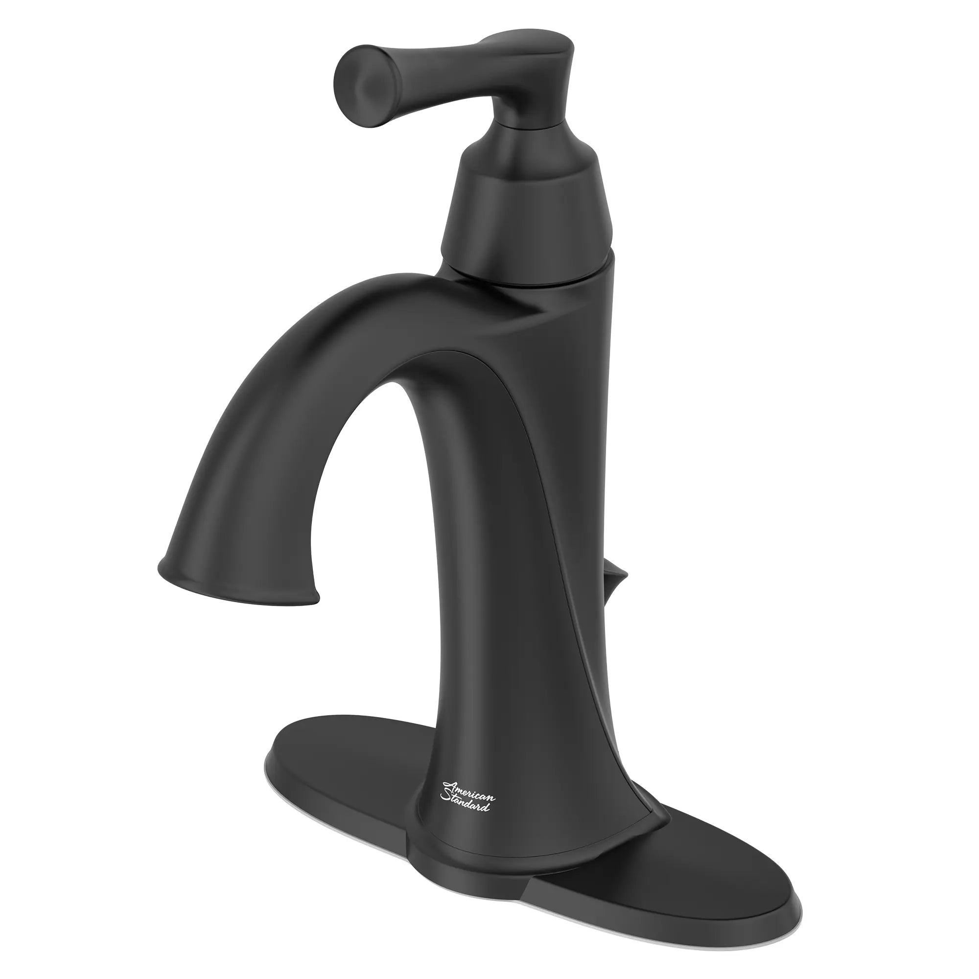 Estate Single Hole Single-Handle Bathroom Faucet 1.2 gpm/4.5 L/min With Lever Handle // MATTE BLACK // 62387_7722101.243_1_0_CDNwebp.webp