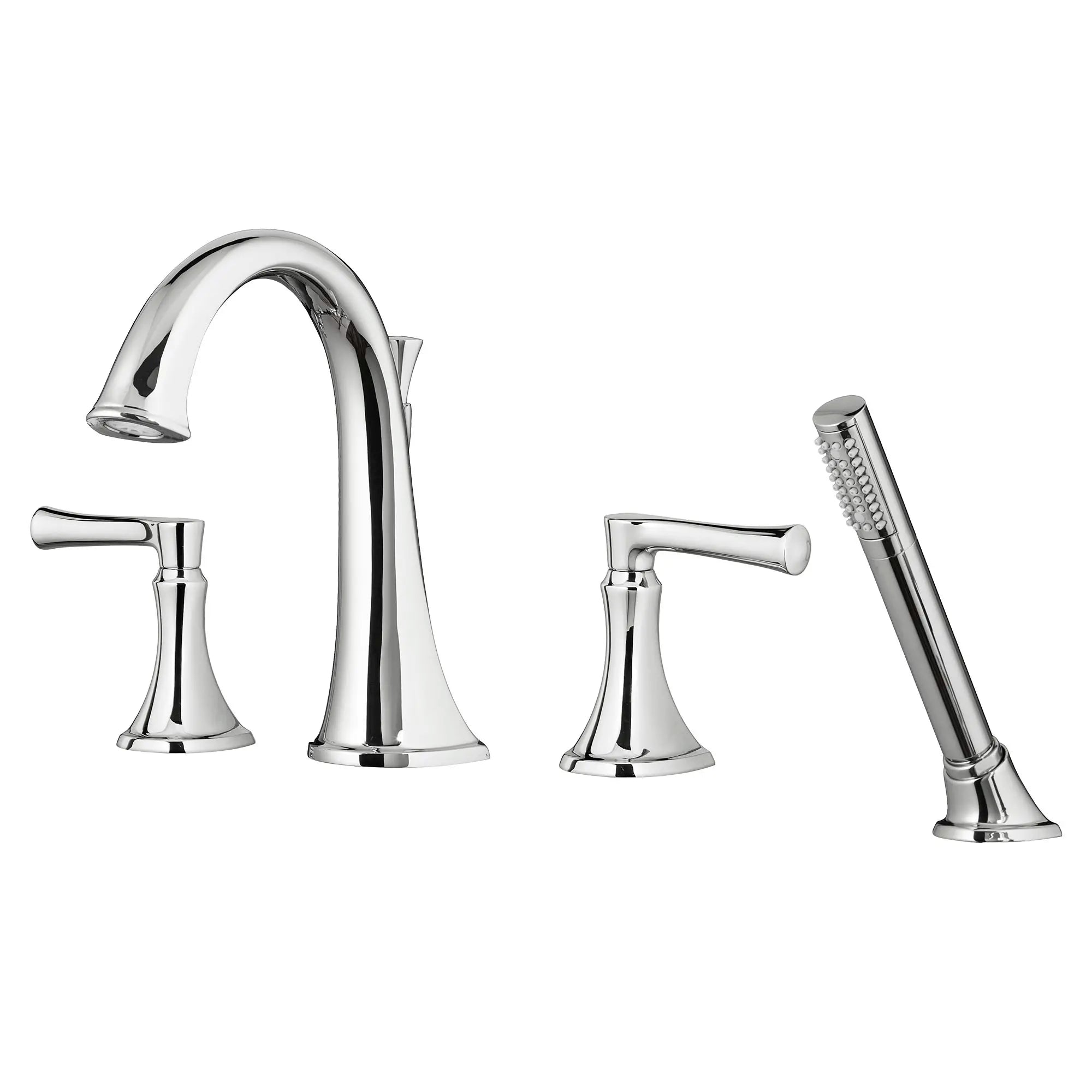 Estate Deck-Mount Bathtub Faucet with Personal Shower for Flash Rough-in Valve with Lever Handle // POLISHED CHROME // 62438_7722901002_1_0_CDNwebp.webp