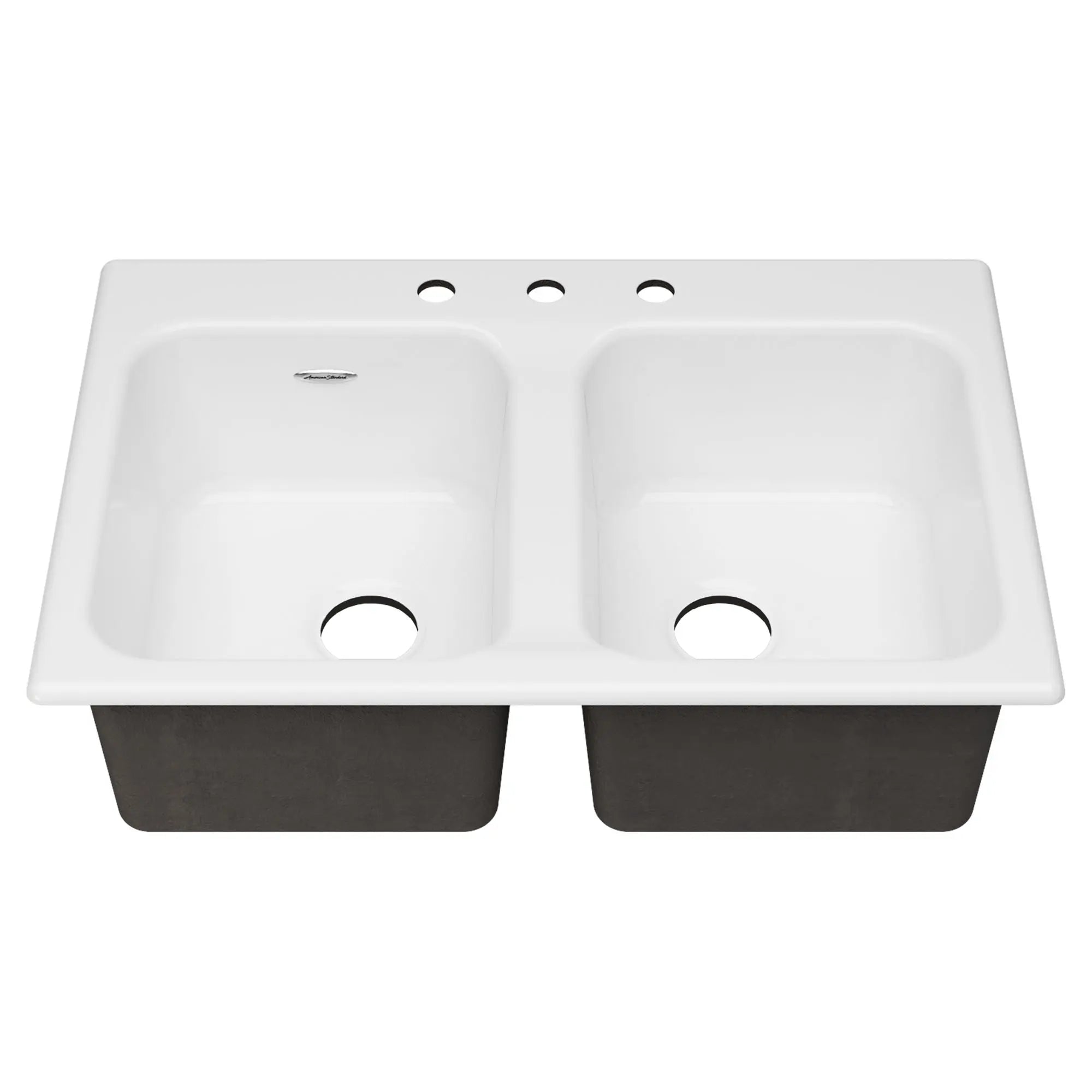 Quince 33 x 22-Inch Cast Iron 3-Hole Drop-In or Undercounter Double-Bowl Kitchen Sink // BRILLIANT WHITE // 62679_77DB33223308_1_0_CDNwebp.webp
