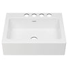[77SB30220A.308] Delancey 30 x 22-Inch Cast Iron 4-Hole Undermount Single-Bowl Apron Front Kitchen Sink - Brilliant White