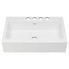 [77SB36220A.308] Delancey 36 x 22-Inch Cast Iron 4-Hole Undermount Single-Bowl Apron Front Kitchen Sink - Brilliant White