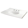 [7820400.020] Portsmouth® Vanity Top with 4-Inch Centerset - White