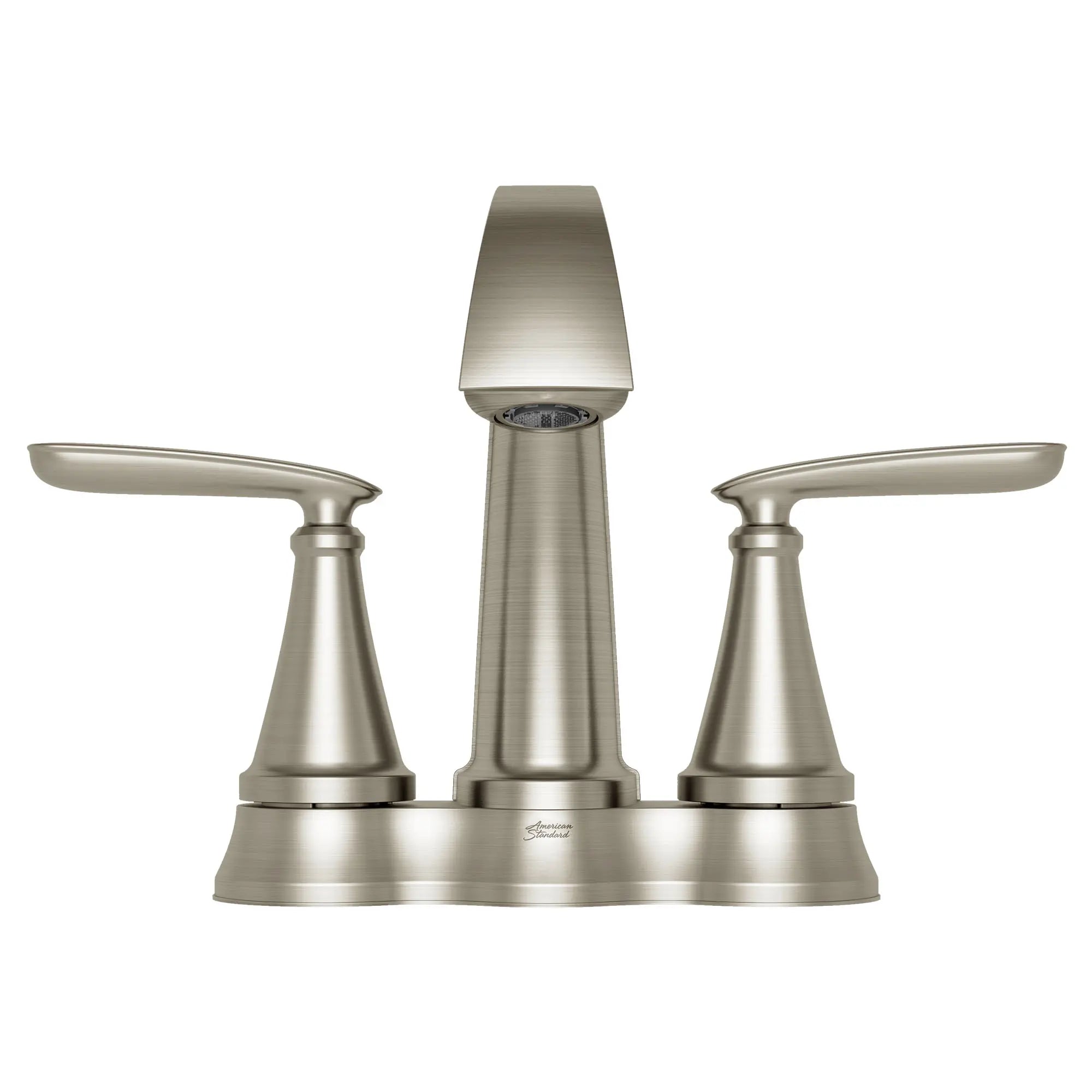 [8039201.295] Somerville 4-Inch Centerset 2-Handle Bathroom Faucet 1.2 gpm With Lever Handles - Brushed Nickel