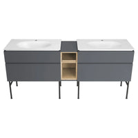[8727000.477] Studio® S Vanity Middle - Dark Grey