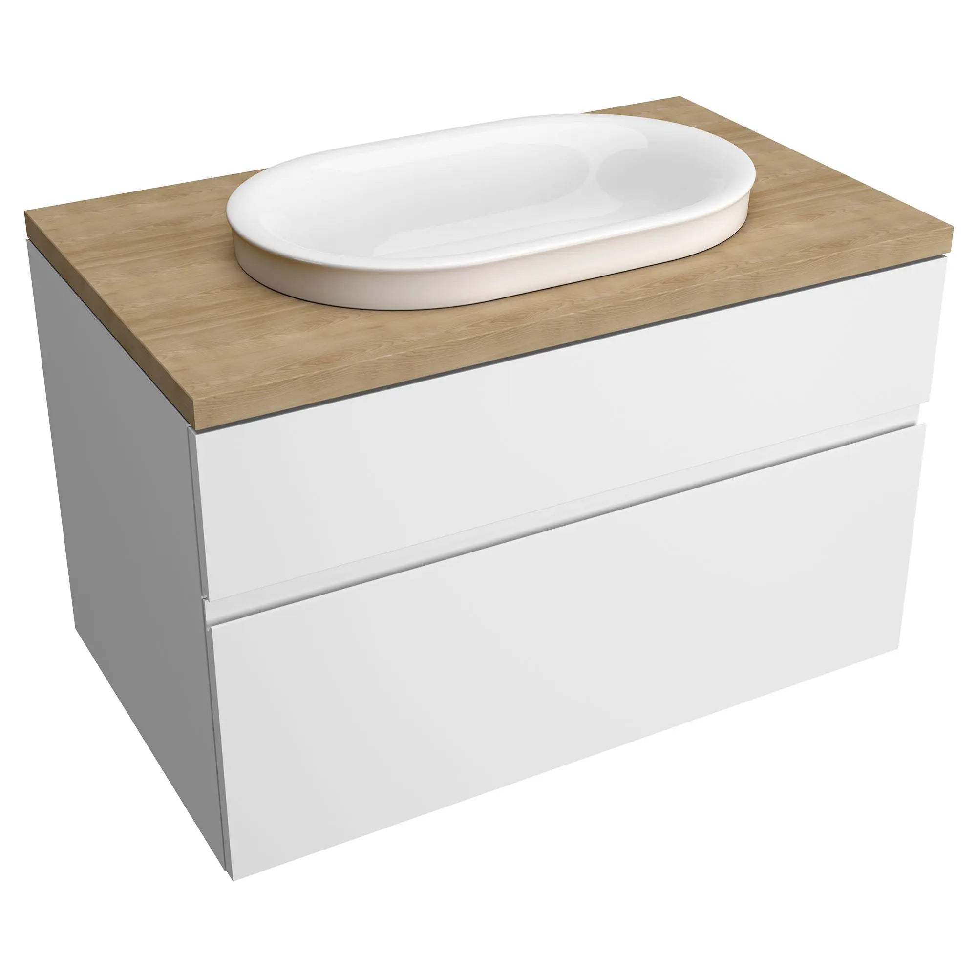 Studio® S Above Counter Sink Top with Center Hole Only // ASH // 63408_8726033020_1296000020_7813001478_1_0_CDNwebp.webp