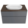[7813001.479] Studio® S Above Counter Sink Top with Center Hole Only - Ash