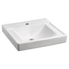 [9024901EC.020] Decorum® Wall-Hung EverClean® Sink Less Overflow With Center Hole Only - White
