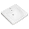 [9134001EC.020] Decorum® 21 x 20-1/4-Inch (533 x 514 mm) Wall-Hung EverClean® Sink With Center Hole Only - White