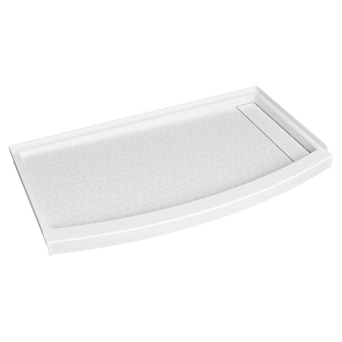 A8014T-RHO.011-ELEVATE 60X30 CURVED SHOWER BASE, RHO