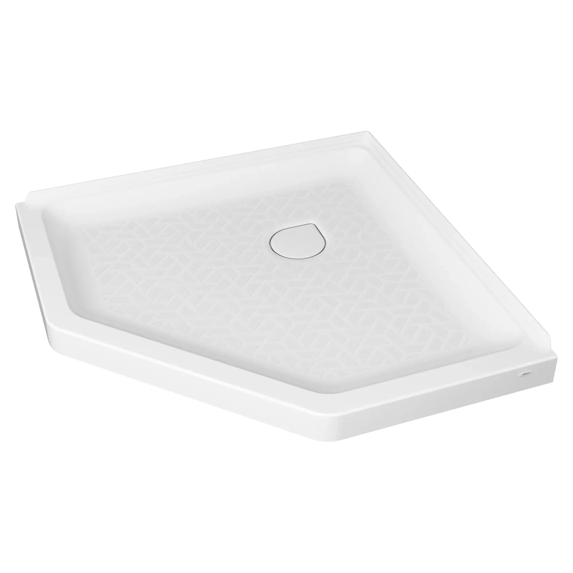 Elevate 38-inch Neo-Angle Base with Center Drain Outlet // ARCTIC // 64796_A8017TCO011_2_CDNwebp.webp