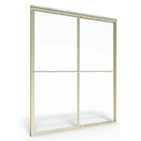 Prestige 68-Inch High Framed Sliding Shower Door // BRUSHED NICKEL // 64977_AM00729400006_CDNwebp.webp