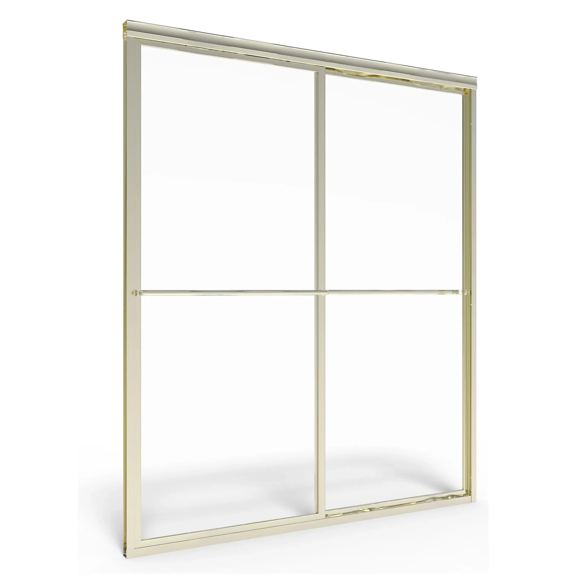 Prestige 68" Height Framed Sliding Shower Door // BRUSHED NICKEL // 65016_AM00775400006_CDNwebp.webp