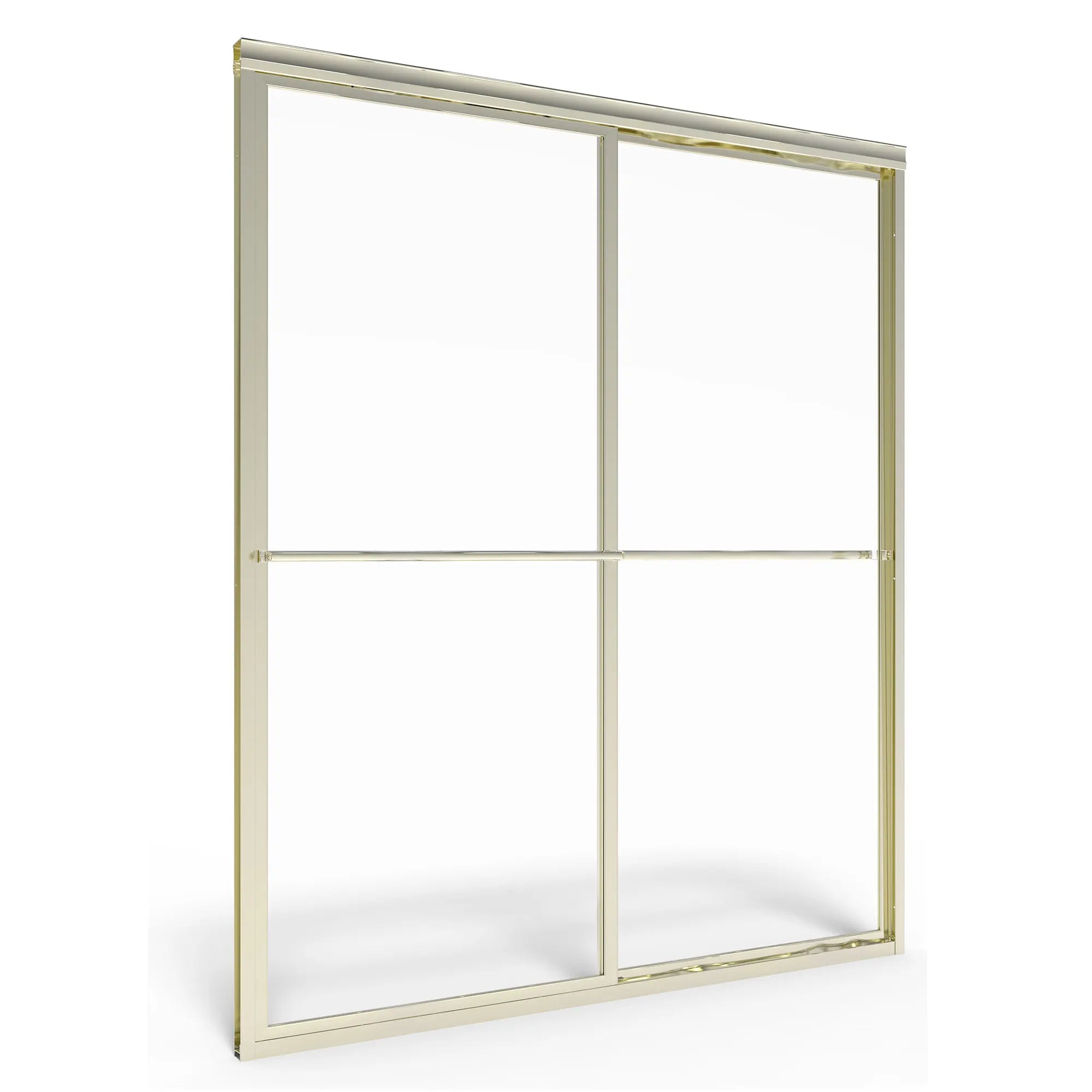 Prestige 68-Inch High Framed Sliding Shower Door // BRUSHED NICKEL // 65029_AM00795400006_CDNwebp.webp