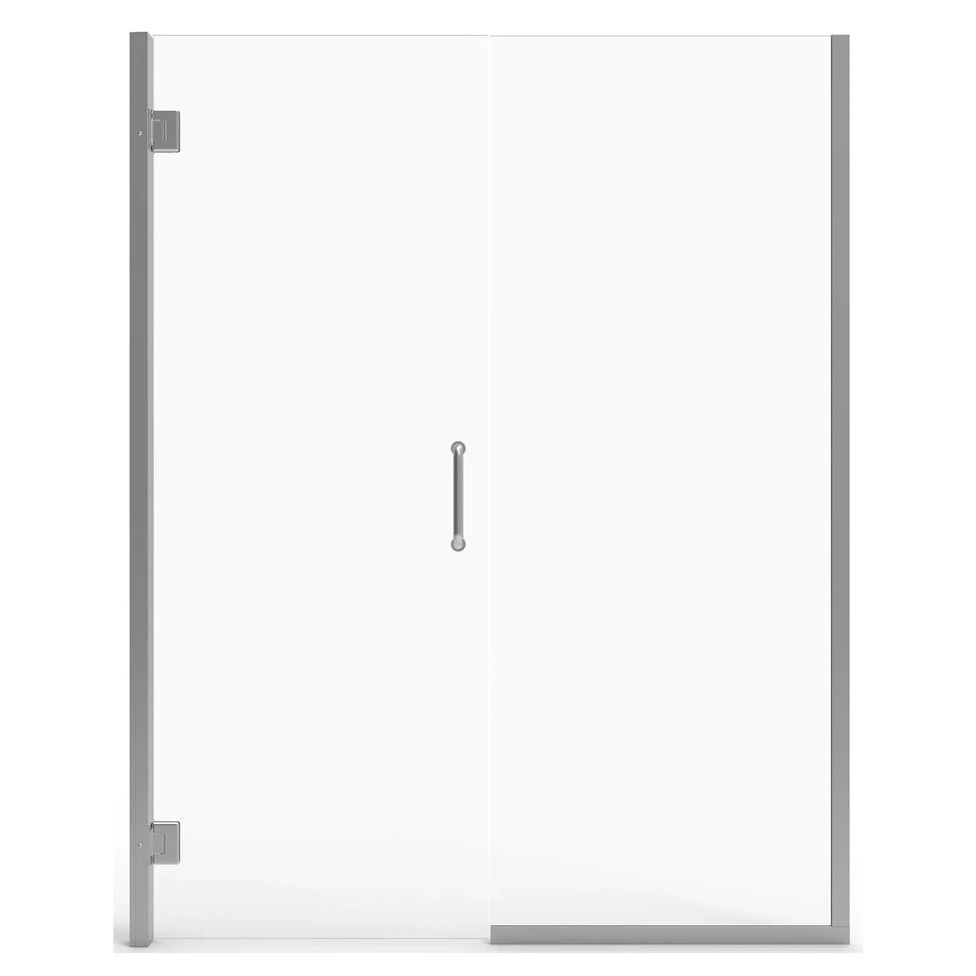 60 x 72-Inch Height Frameless Shower Door With Panel // SILVER SHINE // 65072_AM00812400.213_CDNwebp.webp