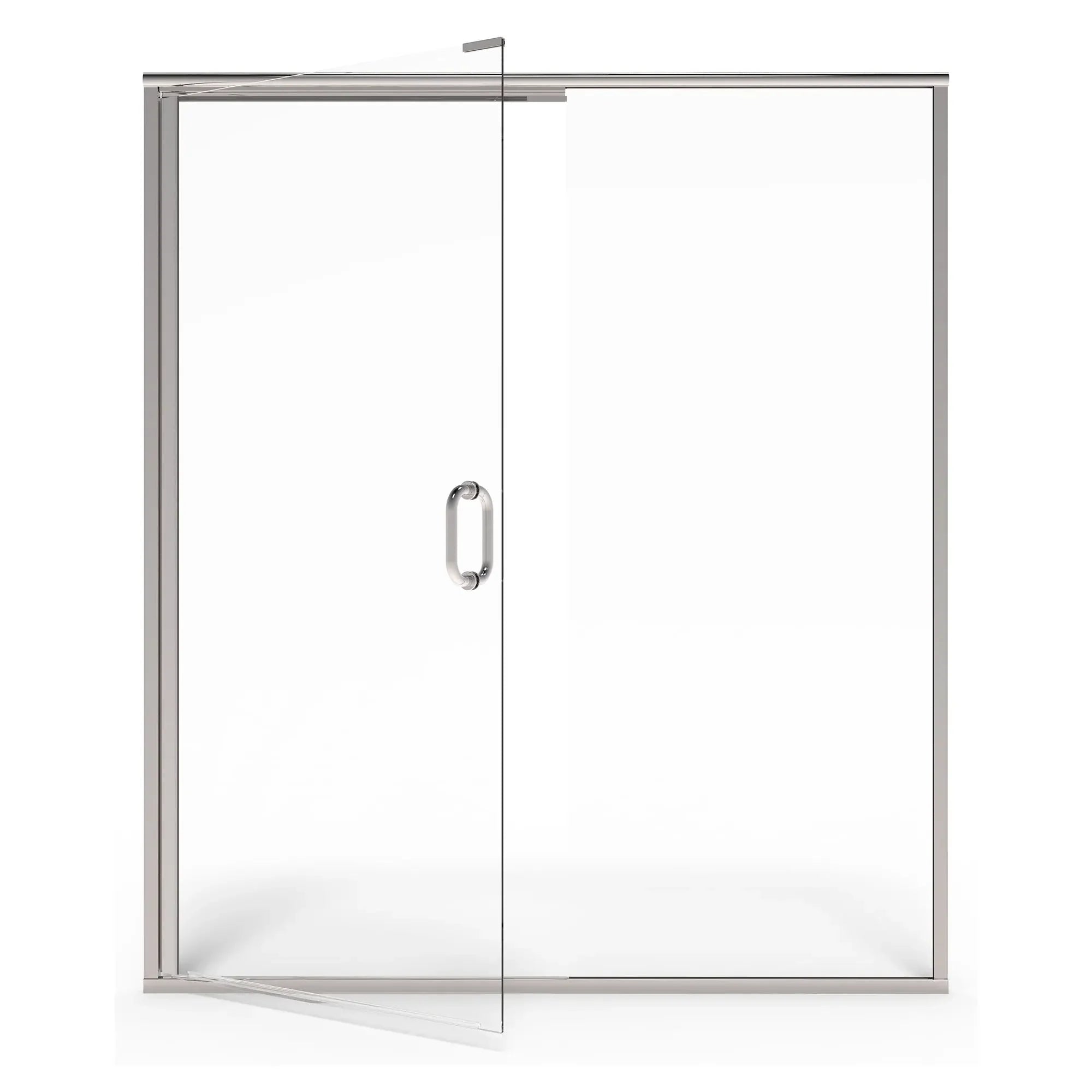 60 x 76-Inch Height Semi-Frameless Swing Door With Panel // SILVER SHINE // 65098_AM00816400.213_CDNwebp.webp