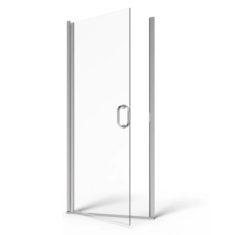 36 x 76-Inch Height Semi-Frameless Swing Door