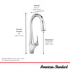 [4901380.002] Avery® Touchless Single-Handle Pull-Down Dual Spray Kitchen Faucet 1.5 gpm/5.7 L/min - Polished Chrome