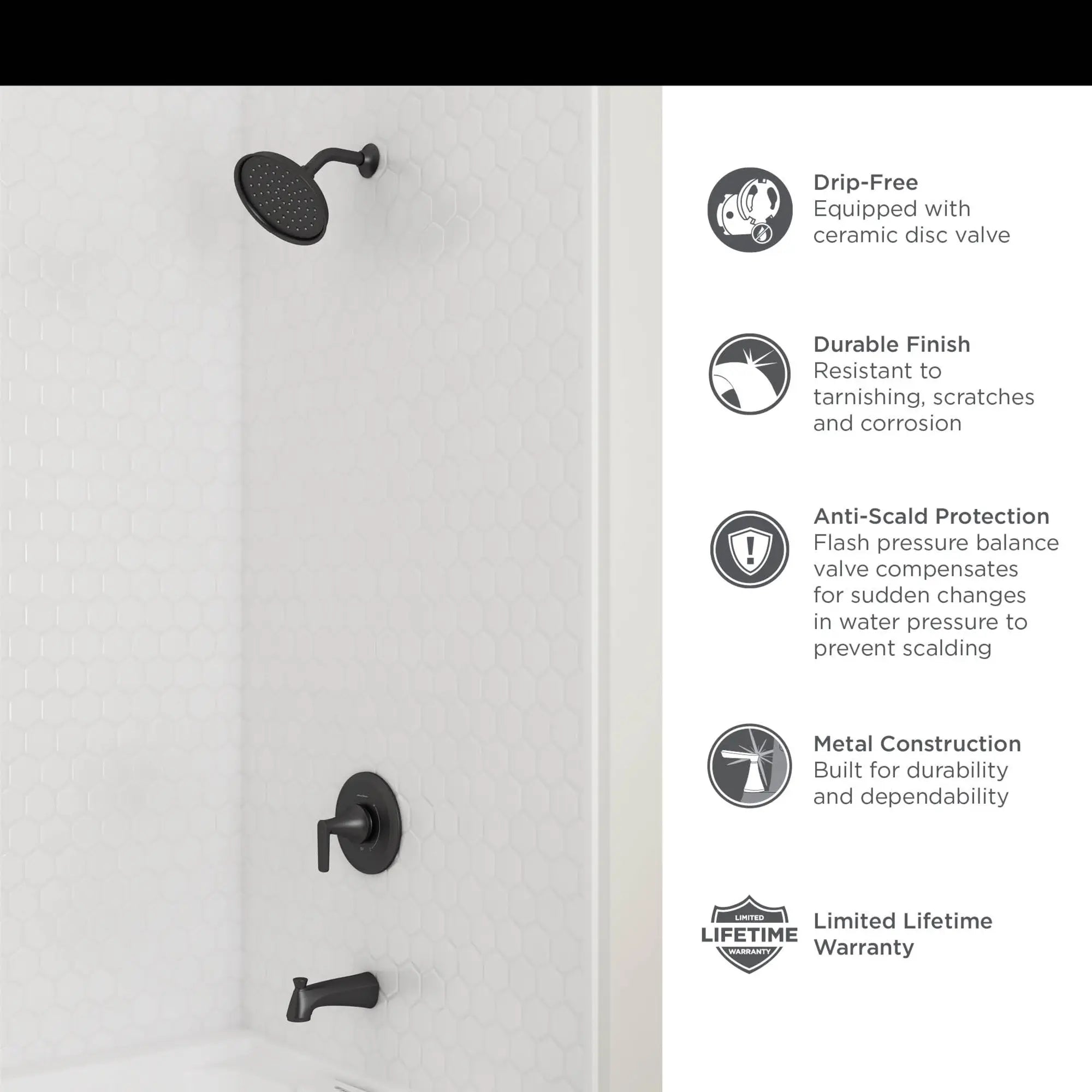 Becklow Tub and Shower Trim Kit with Valve // POLISHED CHROME // 67044_AS_Becklow_7429508_Tub_Shower_Infographics_1_0_CDNwebp.webp