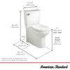 [2989101.020] Cadet®3 FloWise Skirted Two-Piece 1.28 gpf/4.8 Lpf Chair Height Elongated Toilet With Seat - White