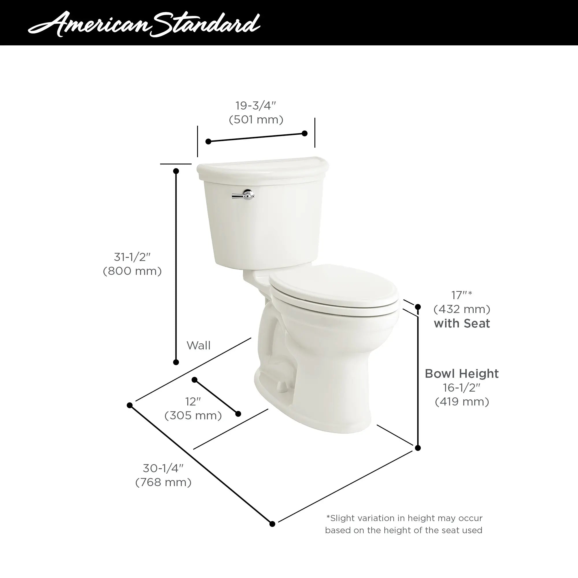 Retrospect Champion PRO Two-Piece 1.28 gpf/4.8 Lpf Chair Height Elongated Toilet Less Seat // WHITE // 67234_AS_Champion_212AA104_Dimension_Infographic_0_CDNwebp.webp