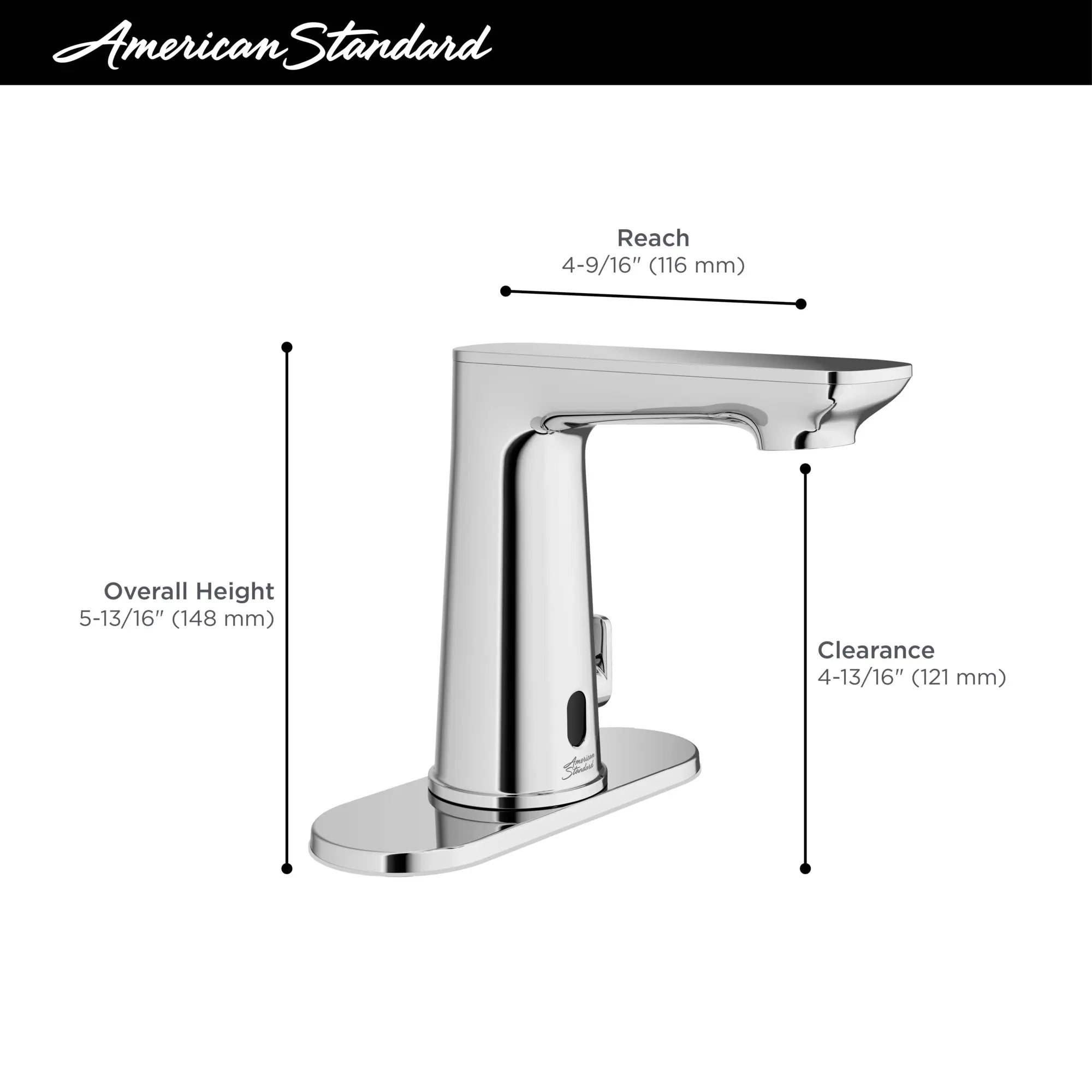 Clean IR Touchless Faucet, Battery-Powered with Above-Deck Mixing, 0.5 gpm/1.9 Lpm // POLISHED CHROME // 67239_AS_Clean_IR_Trade_7020205_Infographics_2_0_CDNwebp.webp