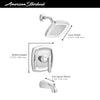 [TU018508.002] Edgemere® 1.8 gpm/6.8 L/min Tub and Shower Trim Kit With Water-Saving Showerhead, Double Ceramic Pressure Balance Cartridge With Lever Handle - Polished Chrome