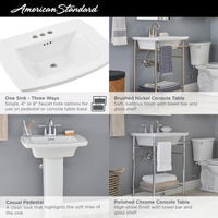 Edgemere Center Hole Only Pedestal Sink Top and Leg Combination // WHITE // 67451_AS_Edgemere_Bath_Sink_Console_0445004R_8719000R_0445400_8719000_Info_CDNwebp.webp