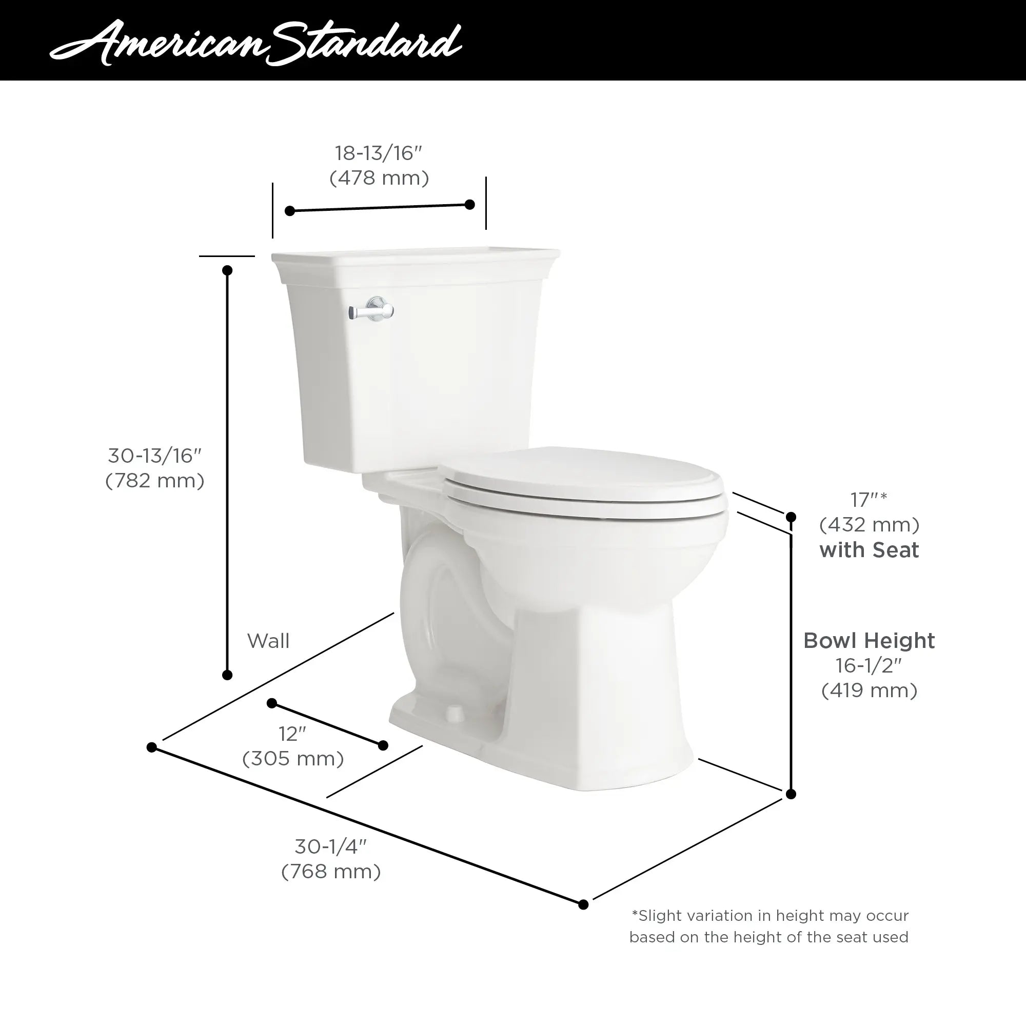 Estate® VorMax® Two-Piece 1.28 gpf/4.8 Lpf Chair Height Elongated Toilet Less Seat // WHITE // 67502_AS_Estate_VorMax_Toilet_207AA104_Info_3_0_CDNwebp.webp
