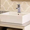 [0552001.020] Loft® Above Counter Sink With Center Hole Only - White
