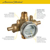 [RU107] Flash® Shower Rough-In Valve With PEX Inlets/Universal Outlets for Crimp Ring System - No Finish