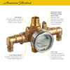 [RU108E] Flash® Shower Rough-In Valve With PEX Inlet Elbows/Universal Outlets for Cold Expansion System - No Finish