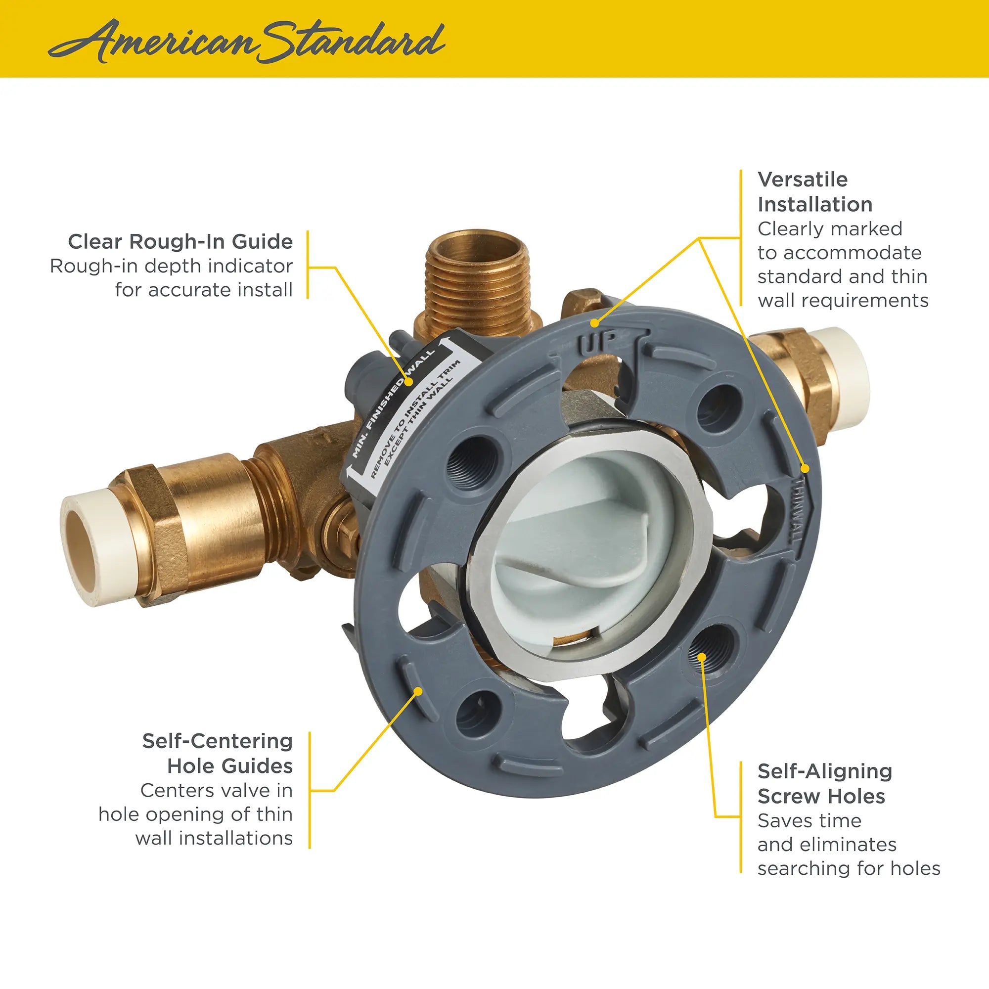 Flash® Shower Rough-In Valve With CPVC Inlets/Universal Outlets With Screwdriver Stops // NO FINISH // 67594_Flash_Valve_RU109SS_Info_2_0_CDNwebp.webp