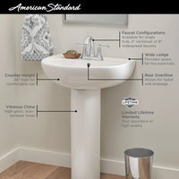 Reliant® 22 in. Pedestal Sink, Single Hole // WHITE // 67759_AS_Reliant_Ped_Lav_0467402_0467802_0467102_Info_CDNwebp.webp