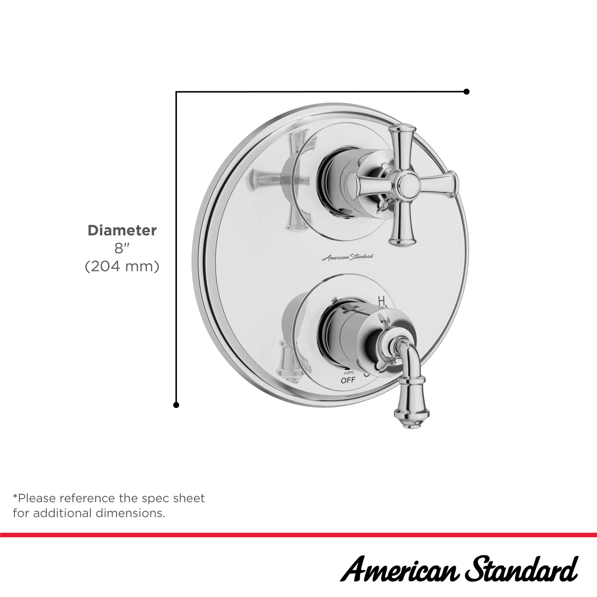 Delancey® 2-Handle Integrated Shower Diverter Trim Only // POLISHED CHROME // 67851_Delancey_Infographic_TU105740_0002_OCT2025_1_CDNwebp.webp