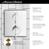 [TU184740.002] Times Square® 2-Handle Integrated Shower Diverter Trim Only - Polished Chrome