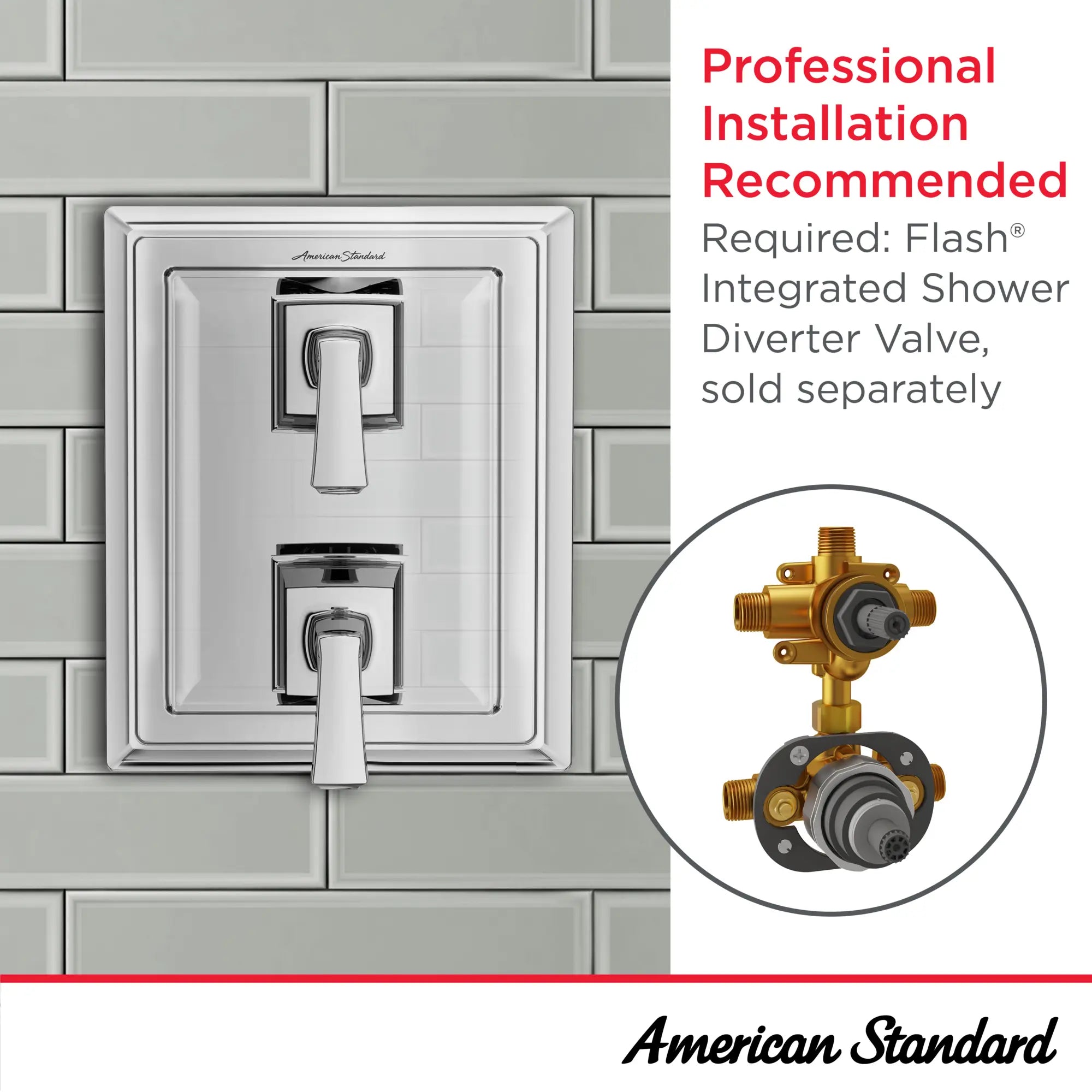 Town Square® S 2-Handle Integrated Shower Diverter Trim Only // BRUSHED NICKEL // 67867_TownSquareS_Infographic_TU455740_0001_OCT2025_1_CDNwebp.webp