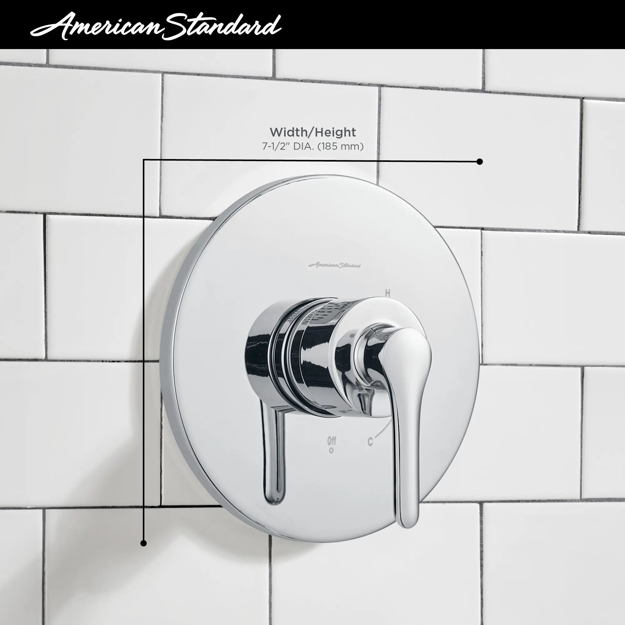 Studio® S Valve Only Trim Kit With Double Ceramic Pressure Balance Cartridge With Lever Handle // VALVE ONLY / POLISHED CHROME // 67977_AS_Studio_S_TU105500_Infographic_0_CDNwebp.webp