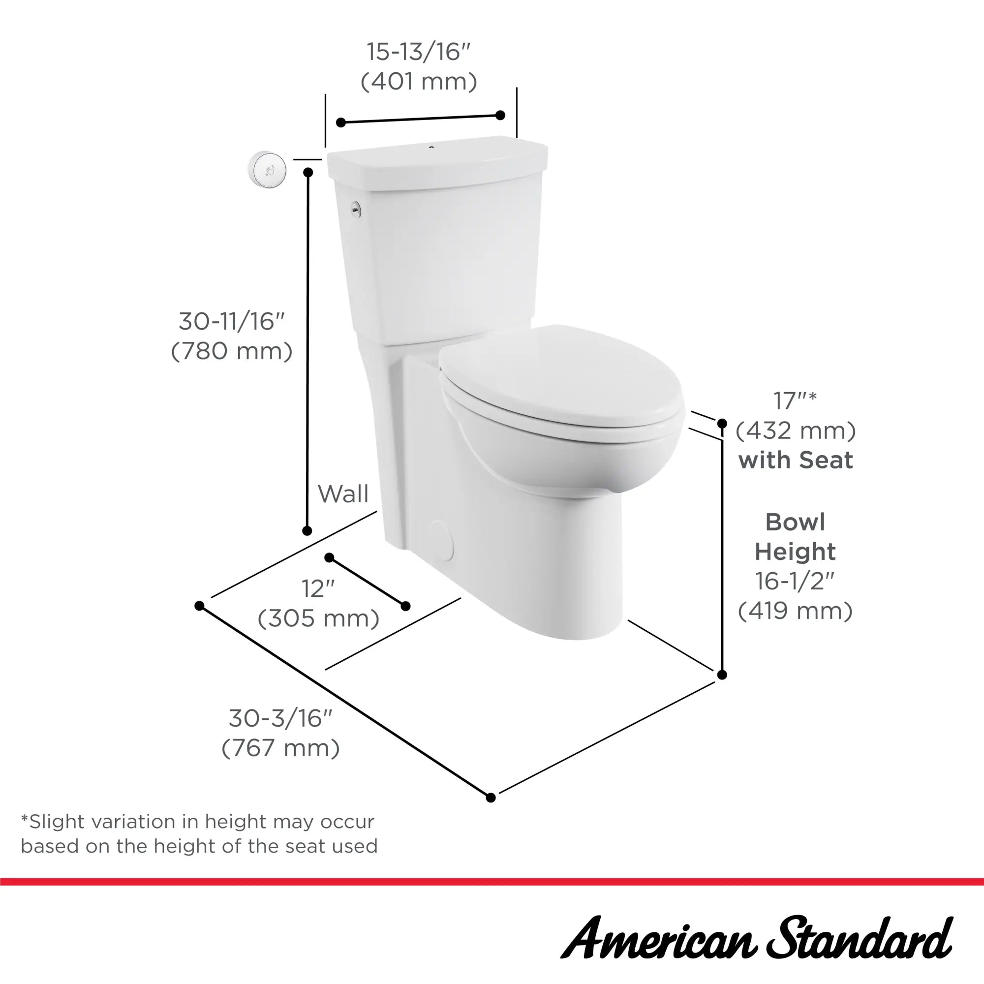 Cadet® Touchless Chair Height Elongated Skirted Toilet with Seat and Locking Device // WHITE // 68063_Cadet_Infographic_2989769_0001_MAR2025_1_CDNwebp.webp