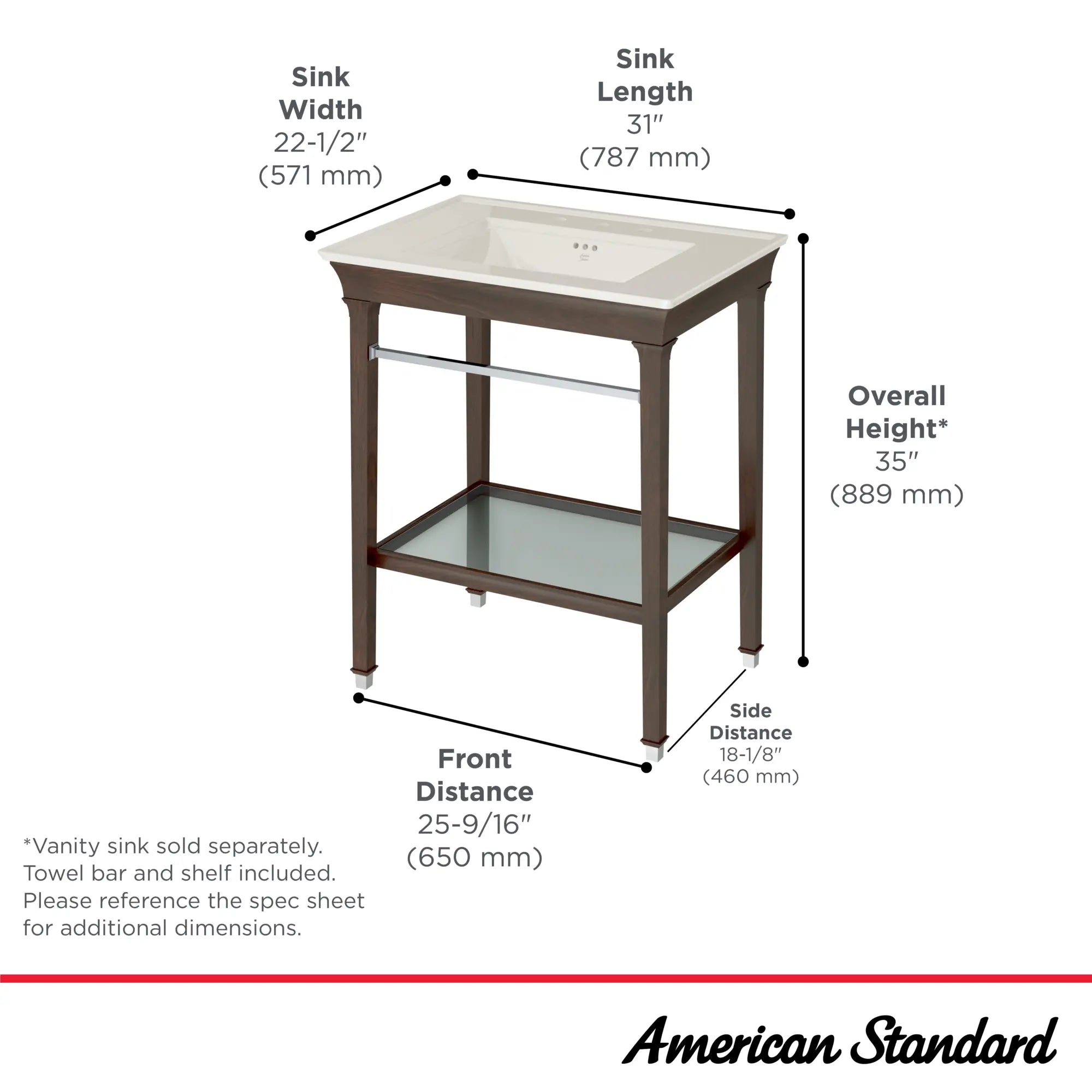 Town Square® S Washstand // WHITE // 68134_TownSquareS_Infographic_9056030_0001_SEPT2025_1_CDNwebp.webp