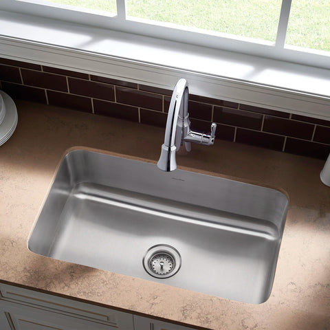 Danville® 30 x 18-Inch Stainless Steel Undermount Single-Bowl Residential Kitchen Sink