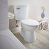[238AA114.020] VorMax® Two-Piece 1.0 gpf/3.8 Lpf Chair Height Elongated Toilet Less Seat - White