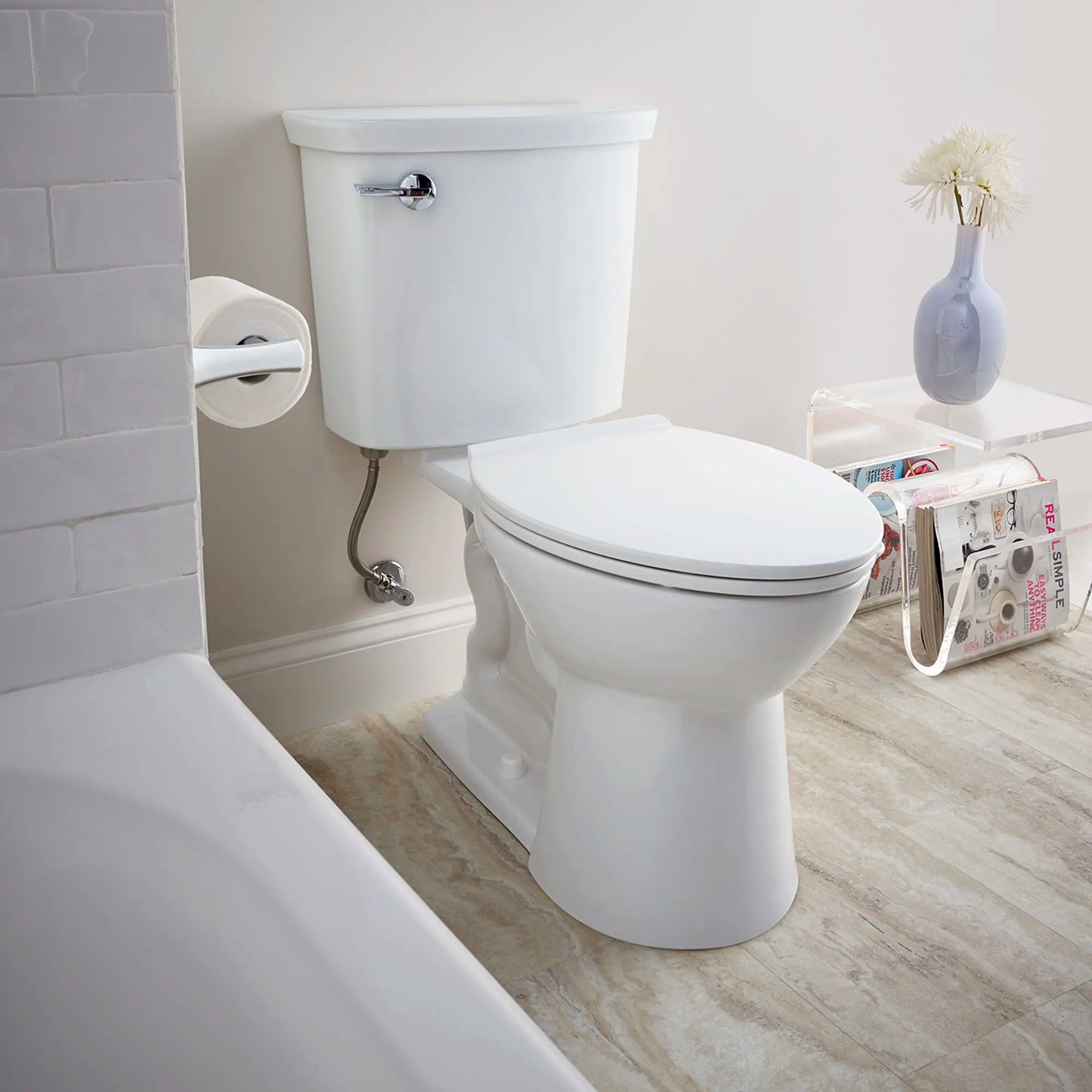 VorMax® Two-Piece 1.0 gpf/3.8 Lpf Chair Height Elongated Toilet Less Seat // WHITE // 70264_B-238AA114020_1__3__CDNwebp.webp