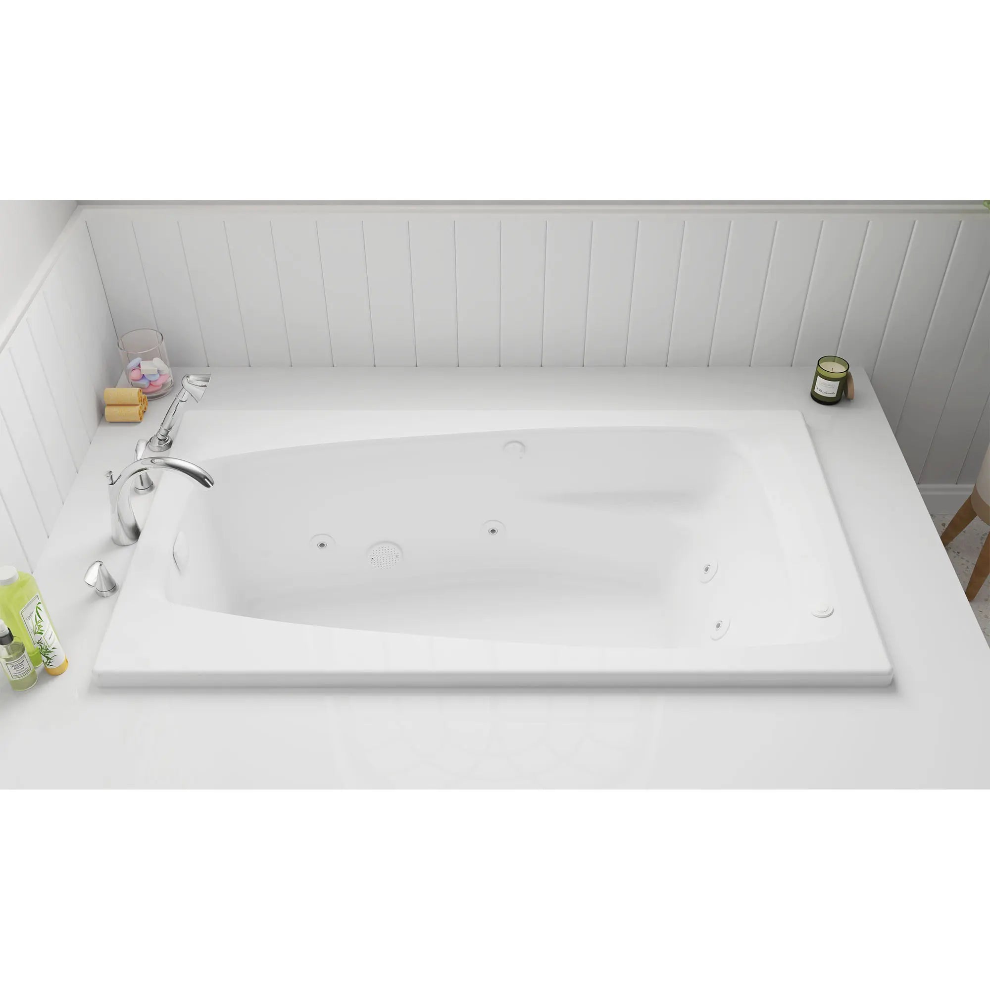 Mainstream 60in x 32in 6-Jet Drop-In Whirlpool Tub // WHITE // 71602_B-2949LC.020_5_CDNwebp.webp