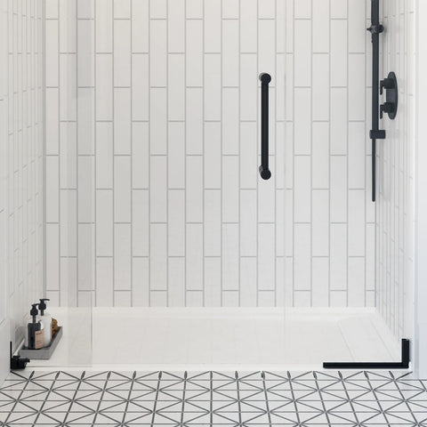 Townsend 60 x 32-Inch Single Threshold Shower Base With Right-Hand Outlet