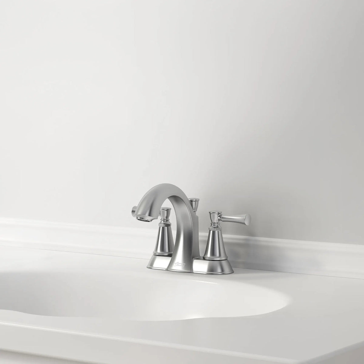 YBlucklly 2 Handle 4 Inch Antique Brass Centerset Bathroom Sink Faucet