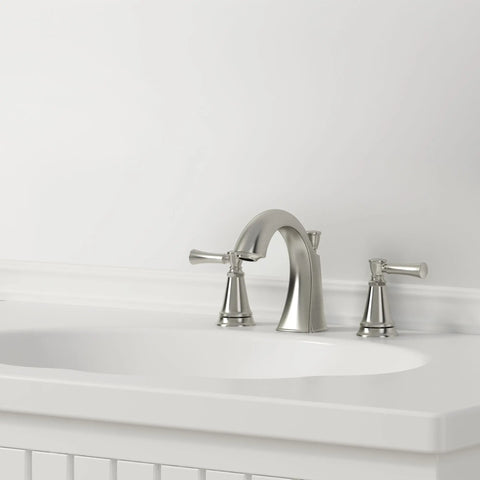 Chancellor® 8-Inch Widespread 2-Handle Bathroom Faucet 1.2 gpm/4.5 L/min With Lever Handles