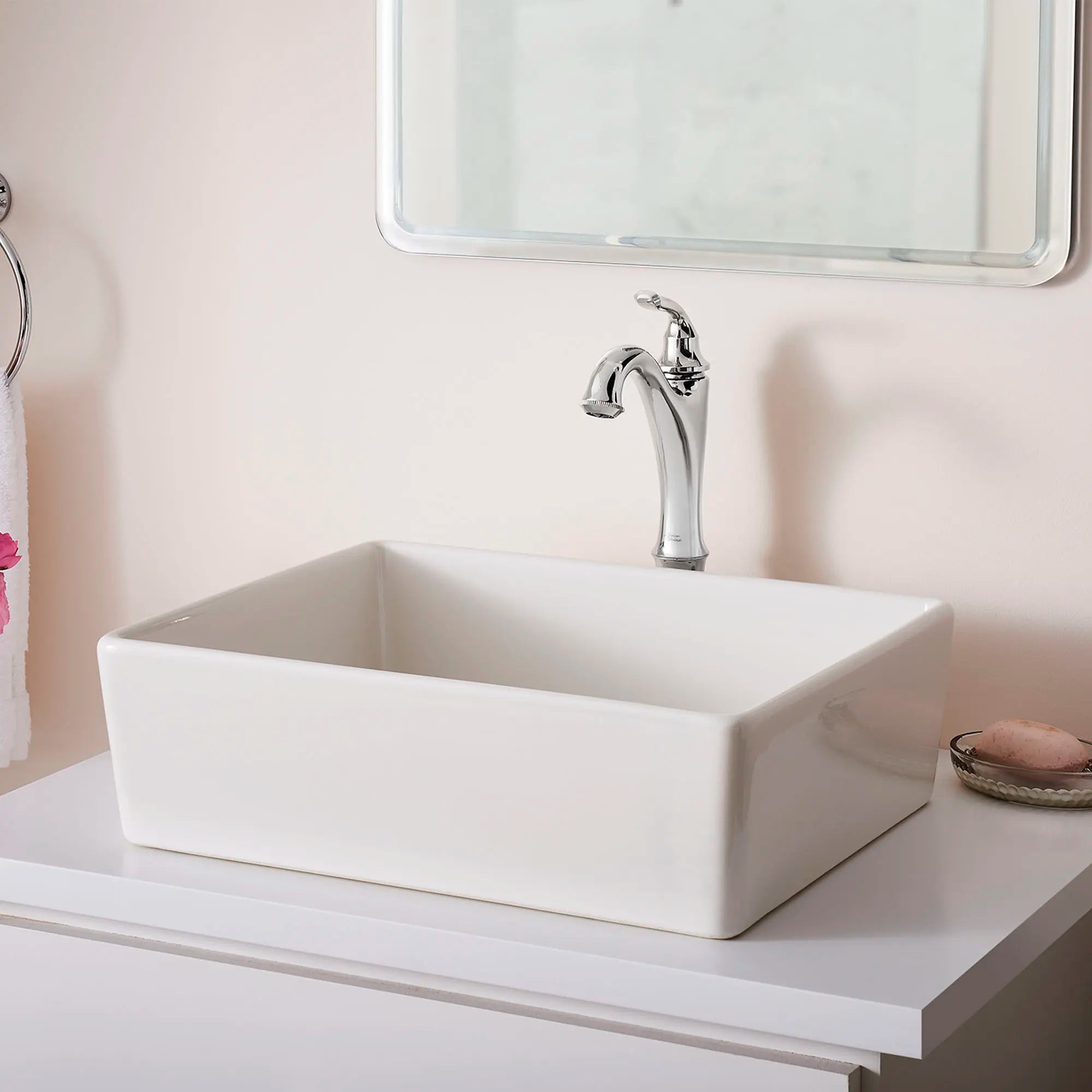 Patience® Single Hole Single-Handle Bathroom 1.2 gpm/4.5 L/min With Lever Handle // POLISHED CHROME // 76825_B-7106152002__1__CDNwebp.webp