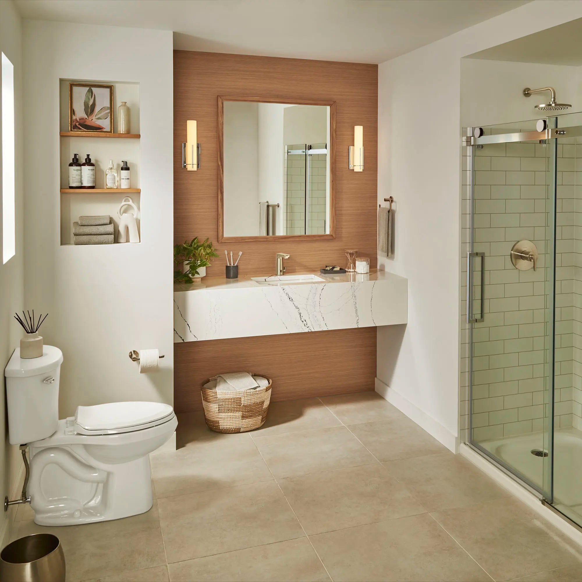 Studio® S 8-Inch 2.5 gpm/9.5 L/min Rain Showerhead // 2.5 GPM / BRUSHED NICKEL // 80223_B-773CA101.020_0618000.020_P2969SWT.375_AM801703400.213_A8011T-LHO.020_TU105501.295_7105190.295_7105230.295_7105018.295_7105210.295_1660527.295_0_CDNwebp.webp