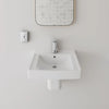 [9134001EC.020] Decorum® 21 x 20-1/4-Inch (533 x 514 mm) Wall-Hung EverClean® Sink With Center Hole Only - White