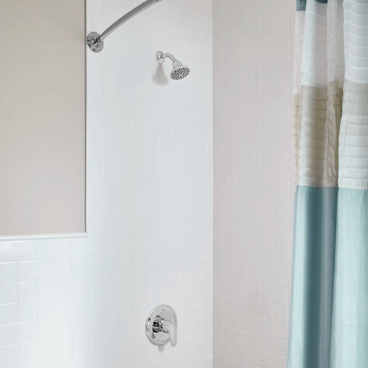 Colony® PRO 1.75 gpm/6.6 L/min Shower Trim Kit With Water-Saving Showerhead, Double Ceramic Pressure Balance Cartridge With Lever Handle // SHOWER / POLISHED CHROME // 86761_B-T075507002_CDNwebp.webp